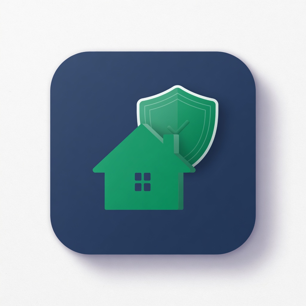 Woningbescherming — illustratie